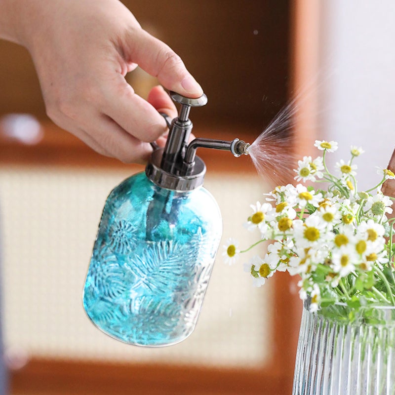 Plants Mister Spray Bottle Garden Sprayer Pump Sprayer Small Watering Can 350ml - Image 2