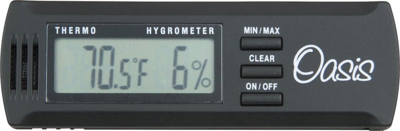 Oasis OH-2 Digital Hygrometer w/clip - Image 1
