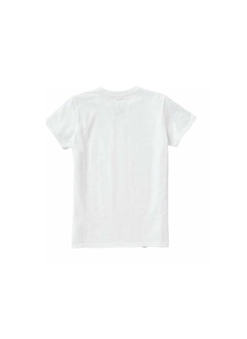 PRINTSHOP4ME - Peace Love Women's T-Shirt–Cotton Half Sleeve Round Neck Soft&Breathable Fabric Casual Wear For Everyday Comfort|Gift For Special Events - Image 1