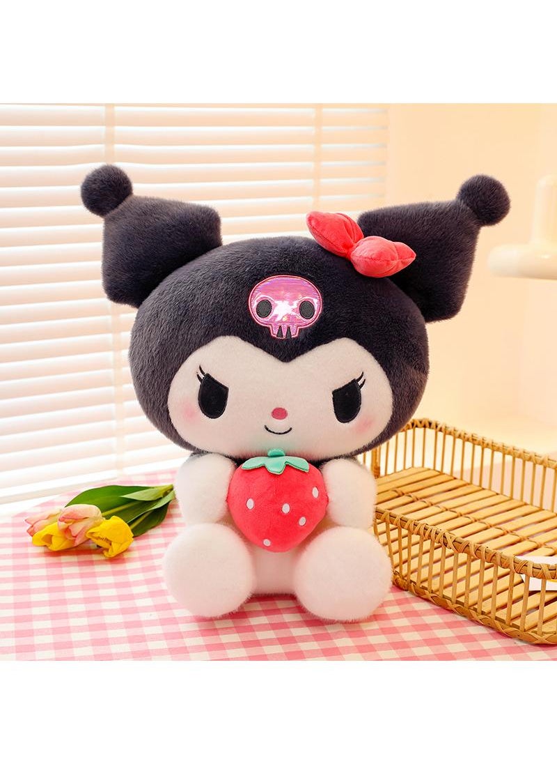 General 1 Pcs Sanrio Plush Toys Cute Stuffed Kuromi Doll Soft Anime Cartoon Plushie Home Decor Appease Girl Gift  - Image 1