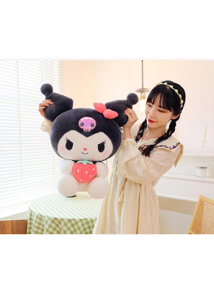 General 1 Pcs Sanrio Plush Toys Cute Stuffed Kuromi Doll Soft Anime Cartoon Plushie Home Decor Appease Girl Gift  - Image 3