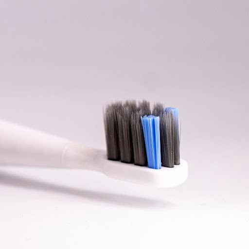 TUSK NanoSense Replaceable Brush Heads (2-Pack) – Charcoal-Infused, Anti-Bacterial, Soft Bristles with Color-Changing Blue Indicator for Gentle Cleaning - Image 4
