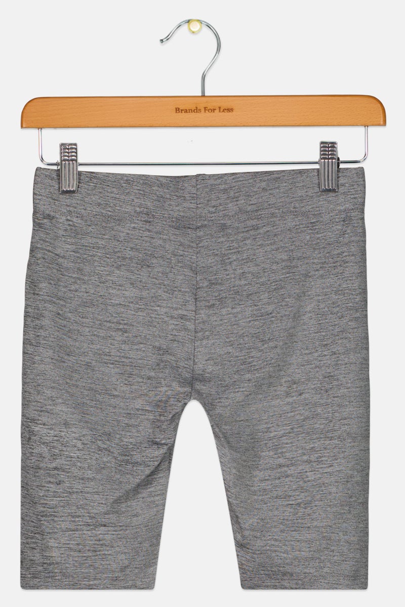 PUMA شورتات تدريب رياضية للبنات، رمادي - Image 3