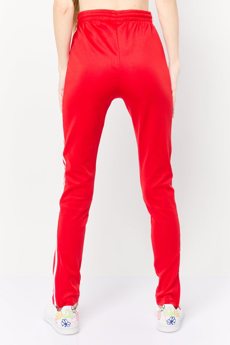 adidas Originals Women Sportswear Fit Outdoor Track Pants, Red  - Image 2