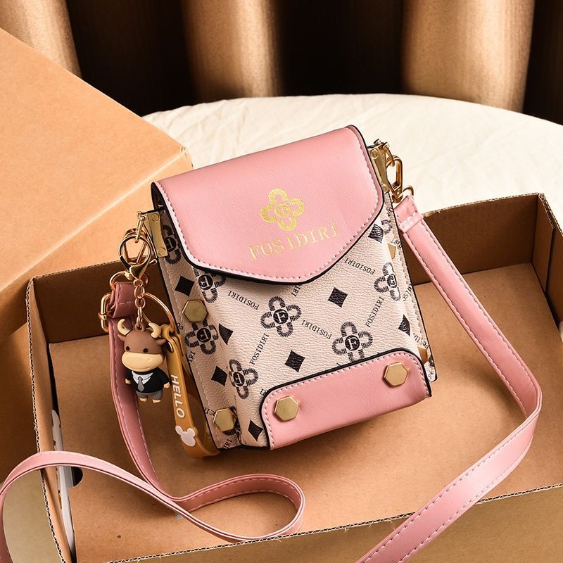 Mobile Phone Bag For Women, Summer Korean Style Crossbody Bag, 2021 New Shoulder Bag, Simple Mini Small Bag, Versatile And Portable - Image 1