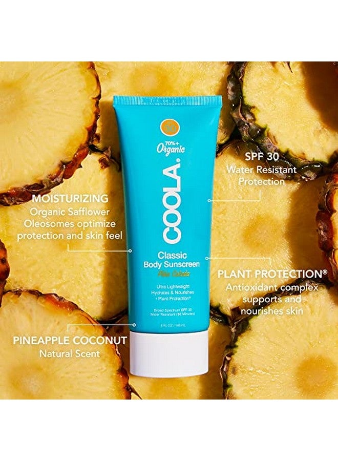 COOLA Organic Sunscreen Spf 30 Sunblock Body Lotion, Dermatologist Tested Skin Care For Daily Protection, Vegan And Gluten Free, Pina Colada, 5 Fl Oz - Image 4