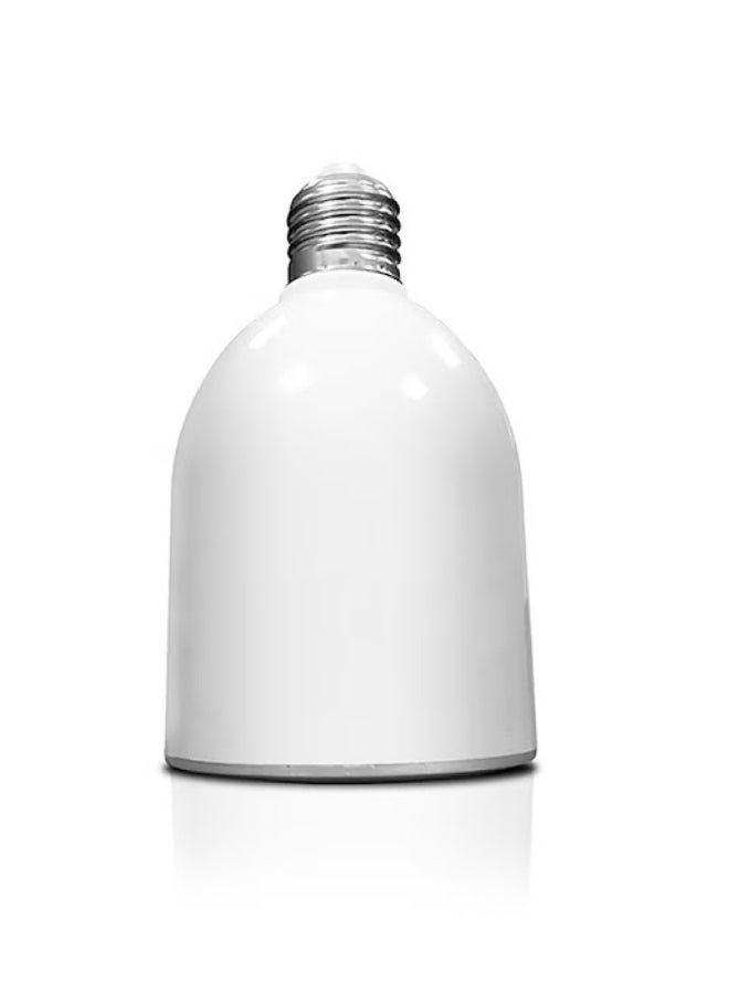 ELTRAZONE Quran Portable Speaker with LED Lamp – White | Wireless Quran Speaker with Remote Control, HD Audio & Touch Light | Includes 35+ Famous Reciters & 30 Language Translations | Islamic Gift & Home Decor | 4.3x6.4x8.1 Inch Size - Image 2