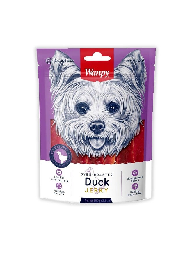 Wanpy Oven Roasted Duck Jerky - 100G - Image 1