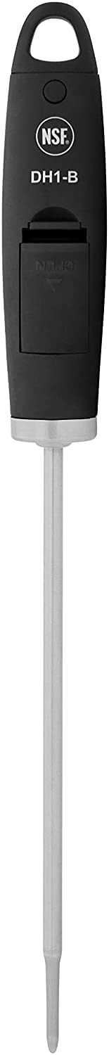 Escali مقياس حرارة اللحم الرقمي إسكالي DH1 مع مسبار طويل إضافي، معتمد من NSF، أسود - Image 3