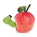 Folkmanis Worm in Apple Finger Puppet Red Green 8 - Image 4