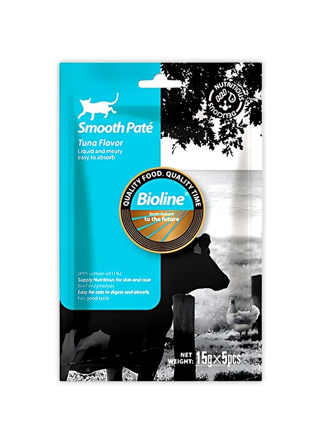 Bioline باتي التونة بنكهة العيد الطبيعي - 75 جرام - Image 1