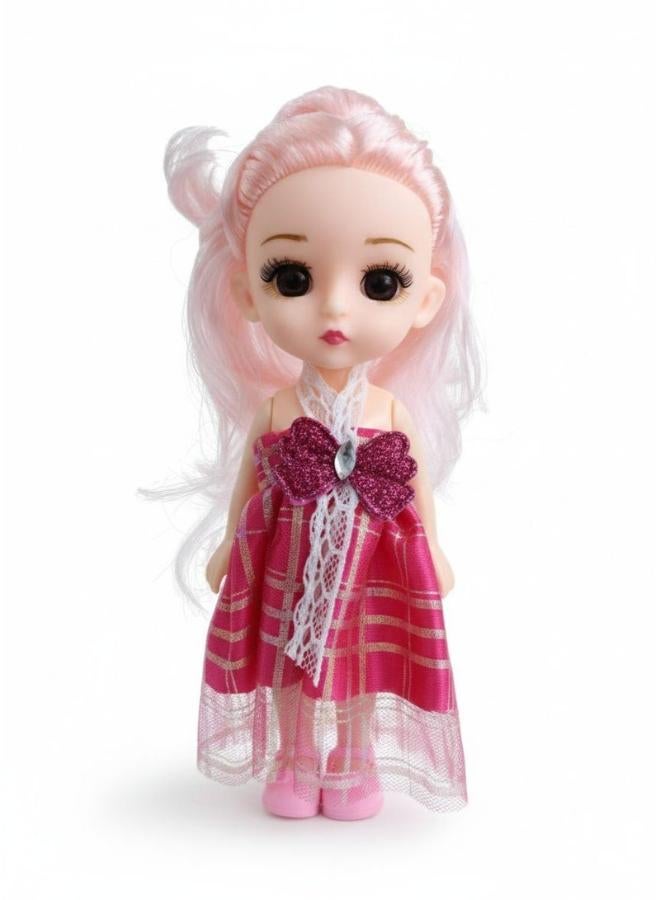 4 pieces - Doll toy for girls, both young and old, in various shapes with a beautiful dress - Various shapes and long hair in very beautiful colors - Doll toy with many details - These are very beautiful decorative toys - Can be used as decoration in the home and office (various shapes and colors) - Image 4