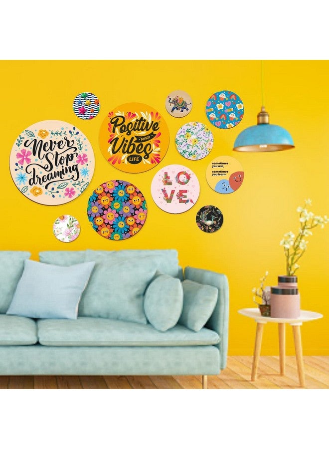 PRINTELLIGENT Wall Art Vintage Wooden Wall Hanging Home Decor Items. (ART) (style-b)