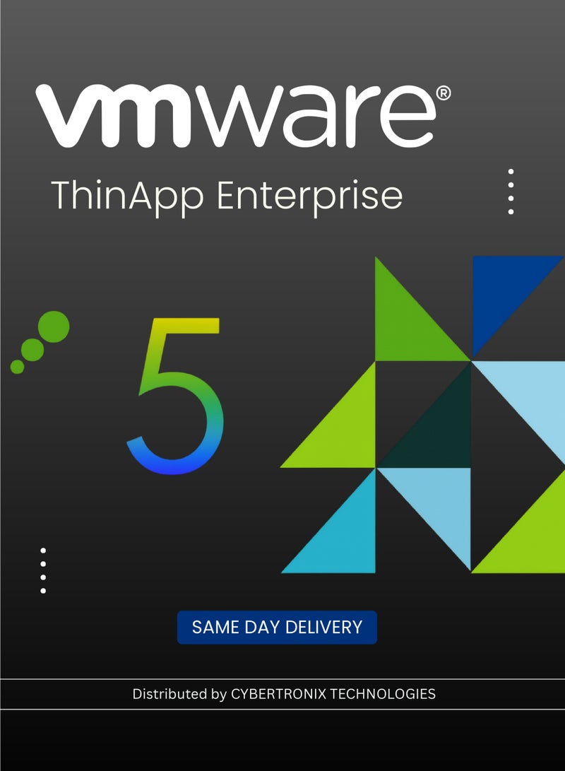 VMware ThinApp Enterprise 5 | Digital License | SAME DAY DELIVERY