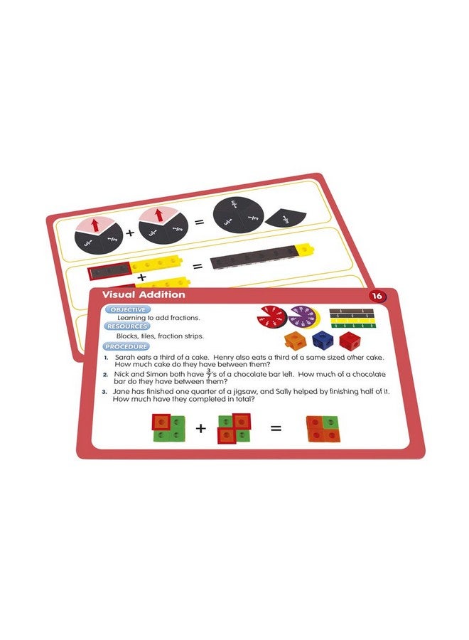 Junior Learning JL331 50 Fraction Activities, Multi - Image 5