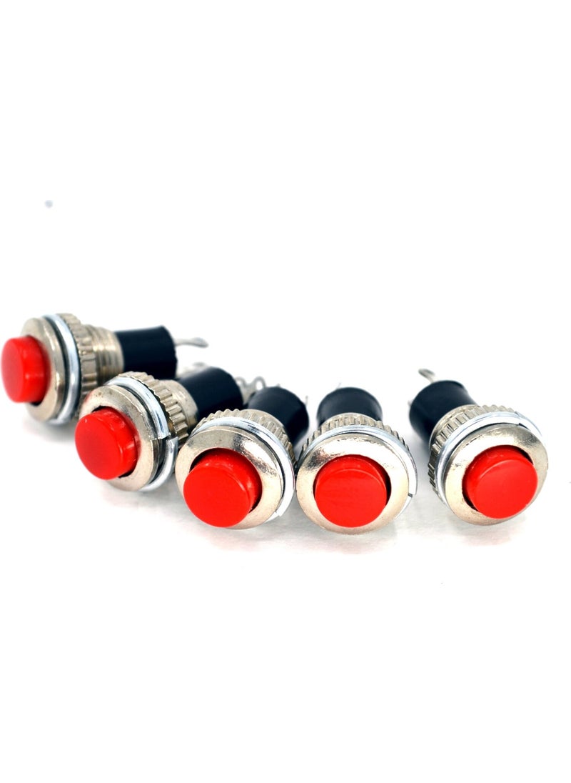 Man 5 Pieces Small Red Button 1-0 Metal Body - pzsku/ZBF5A9C88B4D5EDD53F43Z/45/_/1740620577/03006e69-814b-4d49-80a0-5d105c1d5d4c