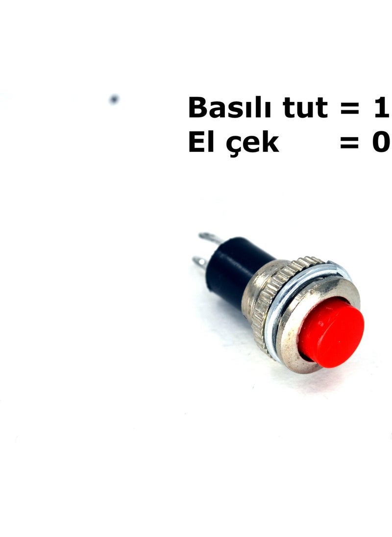 Man 5 Pieces Small Red Button 1-0 Metal Body - pzsku/ZBF5A9C88B4D5EDD53F43Z/45/_/1740620578/4855c596-9d83-453c-99b5-cffb3b230f9b