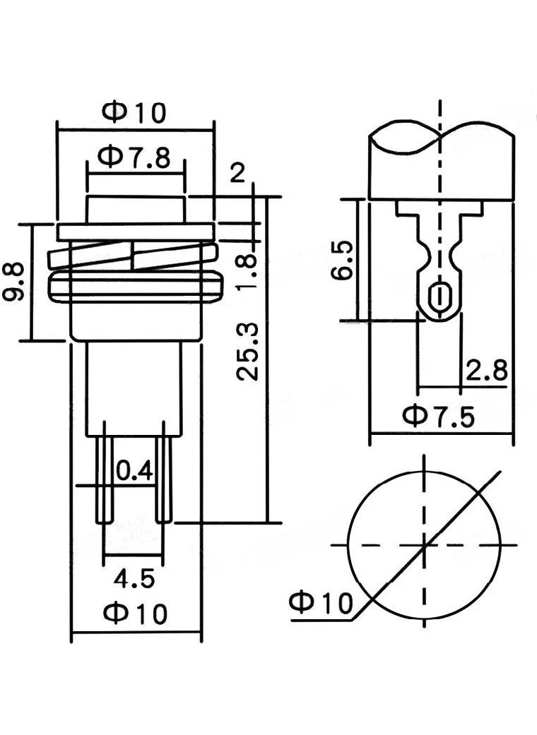 Man 5 Pieces Small Red Button 1-0 Metal Body - pzsku/ZBF5A9C88B4D5EDD53F43Z/45/_/1740620580/d1fc20c0-4ed4-4bc0-84fd-2ac828a90cad