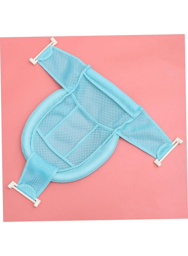 Vaguelly Bathtub Net Baby Shower Bathtub Sit up Mesh Bathtub for Baby Infant Baby Bathtubs Baby Bath Tub Support Bathtub Mesh Bathing Cradle Anti- Soft Net Sling Adjustable Newborn Seat - Image 2