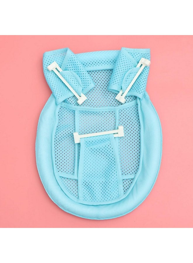 Vaguelly Bathtub Net Baby Shower Bathtub Sit up Mesh Bathtub for Baby Infant Baby Bathtubs Baby Bath Tub Support Bathtub Mesh Bathing Cradle Anti- Soft Net Sling Adjustable Newborn Seat - Image 5