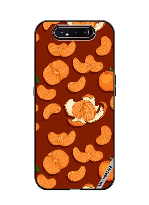 Protective Case Cover For Samsung Galaxy A80 Tangerines Design Multicolour