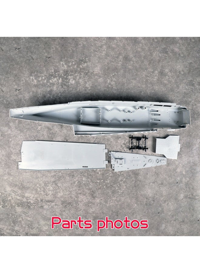 Trumpeter 05206 Static Plastic Assembled Model 1/550 USSR Minsk Kiev Aircraft Carrier 2 In 1-Color:Original Model