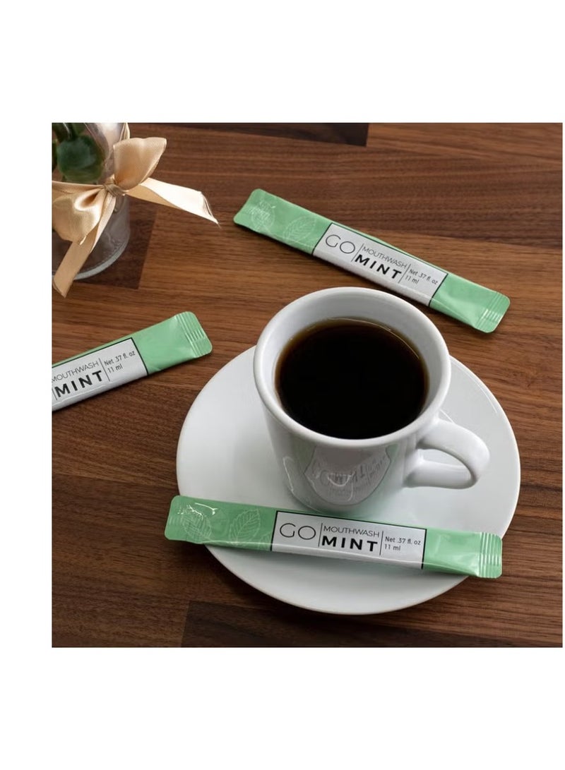 GO Mouthwash Smooth Mint 20 packets - Image 3