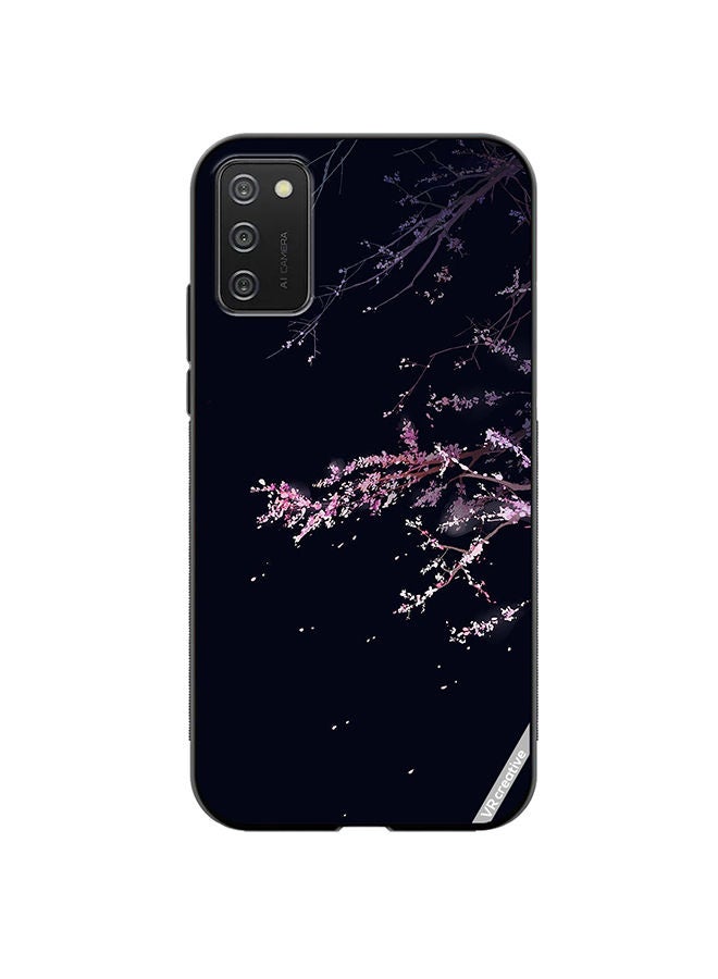 VR CREATIVE Protective Case Cover For Samsung Galaxy A02s Blossom Tree Design Multicolour - Image 1