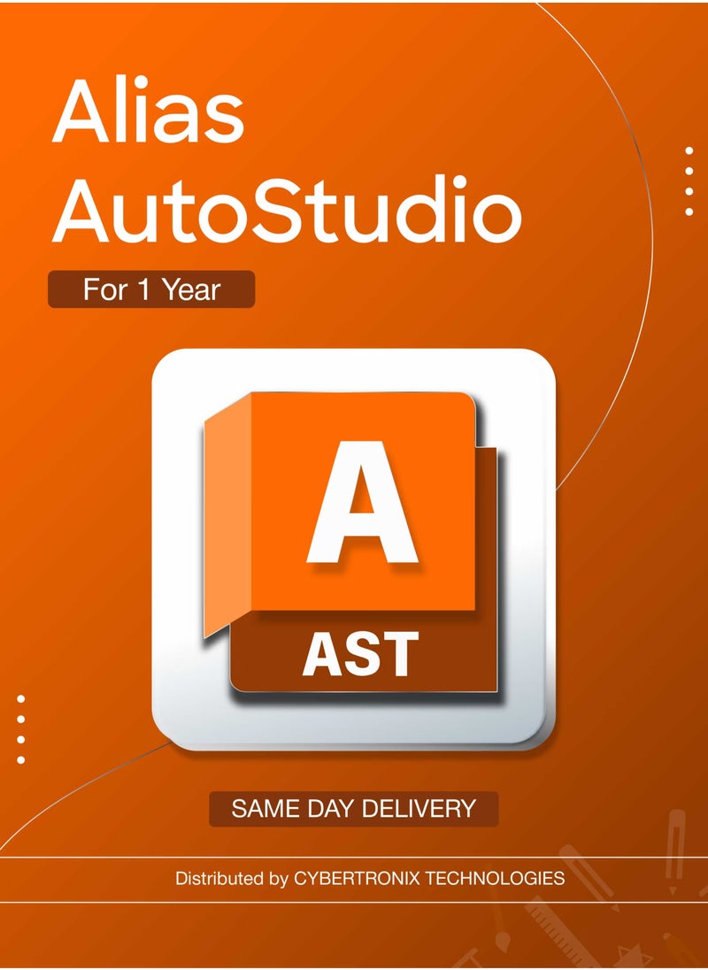 Autodesk - Autodesk Alias AutoStudio – 1 Year Subscription - Image 1