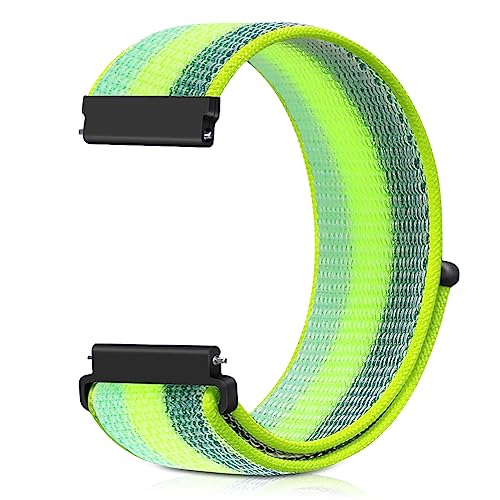AVOD 20mm Nylon Quick Release Band Compatible with Samsung Galaxy Watch 7 6 5 4 40mm 44mm/Garmin Vívoactive 6/5/3/3 Music/Forerunner 570 42mm/55/158/165/245/645/Amazift Active 2/Active/T-Rex 3 Pro 44mm - Image 1