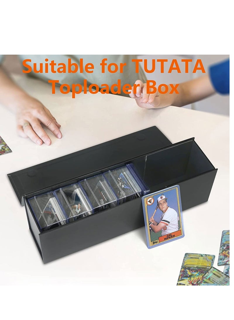 Excefore Playing Card Deck Cases, 4PCs Plastic Empty Boxes Holder, Game Organizer, Clear Case with Snap Closed for Gameing 3.9x2.7x2 inch (Not Included Card) - Image 5