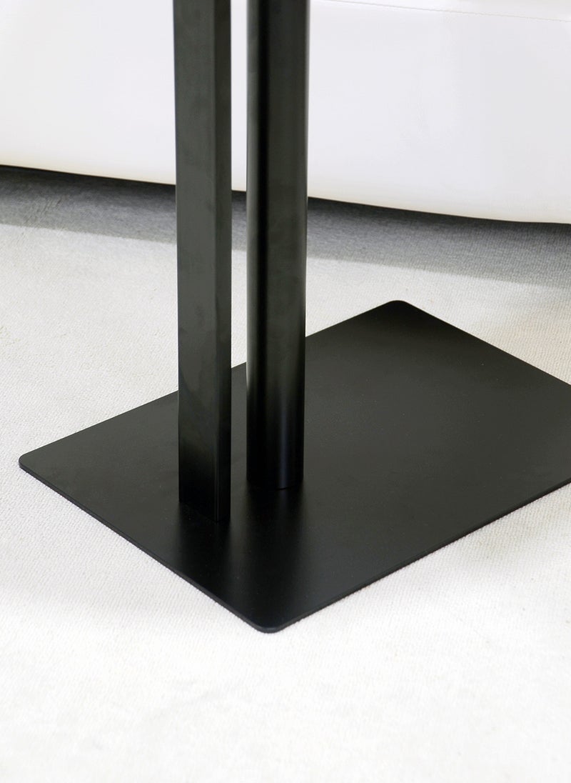 Sharpdo Round Coffee Table, Rock Board Side Table, Minimalist Home Living Room Density Board Small End Table, Light Luxury Sofe Side Table - Image 3