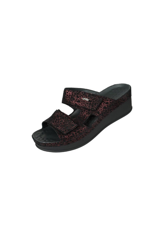 VITAL 148-1073 Vital Ladies Lara - Cavour Sandals 16029S Bordo  - Image 1