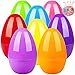 BainGesk 8PCS Jumbo Easter Eggs 10 Large Plastic Easter Eggs Empty Eggs for Easter Egg Hunt Bulk Fillable Surprise Eggs Basket Stuffers Fillers Easter Party Favor for Kids - Image 2