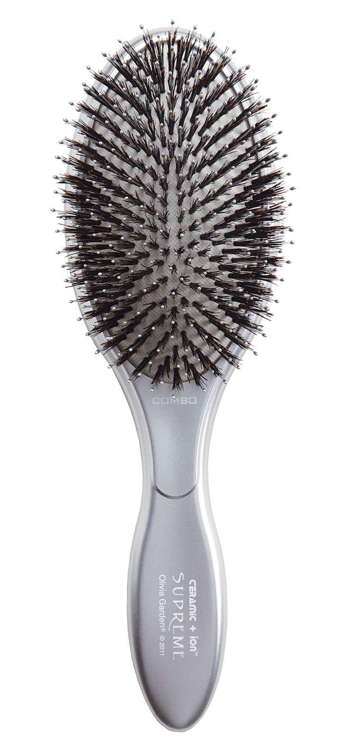 Olivia Garden Ceramic + Ion Supreme Paddle Hair Brush CISP-CO (Combo) - Image 1