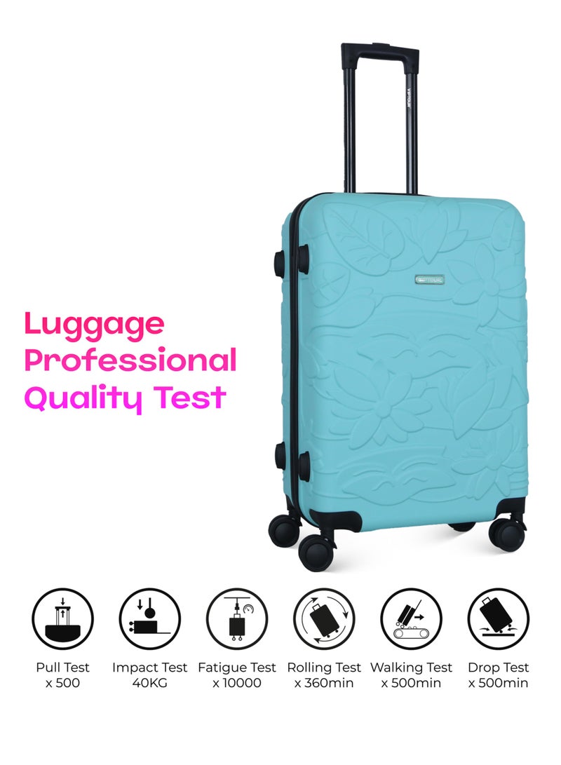 VIPTOUR Luggage Set 3Pcs ABS Trolley Bag Set With Number Lockable System - Image 4
