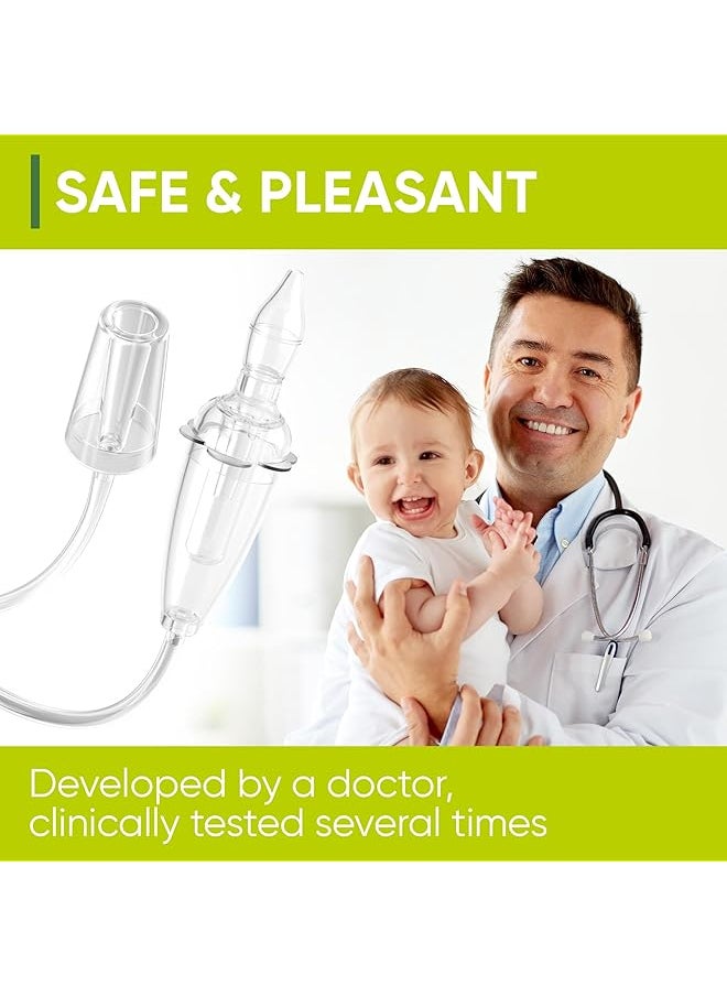 erorex Airmed'S Vac Nasal Aspirator Baby. Clinically Tested Safe And Gentle. Baby Nose Sucker With 2  - Image 4