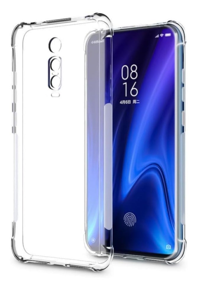 Compatible with Mi 9T Clear Shockproof Case Cover