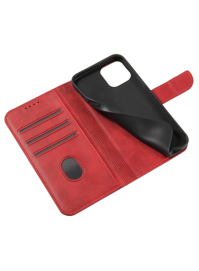 Zaboon Case For iPhone 12 / 12 Pro Calf Texture Buckle Horizontal Flip Leather Case with Holder & Card Slots & Wallet - Image 5