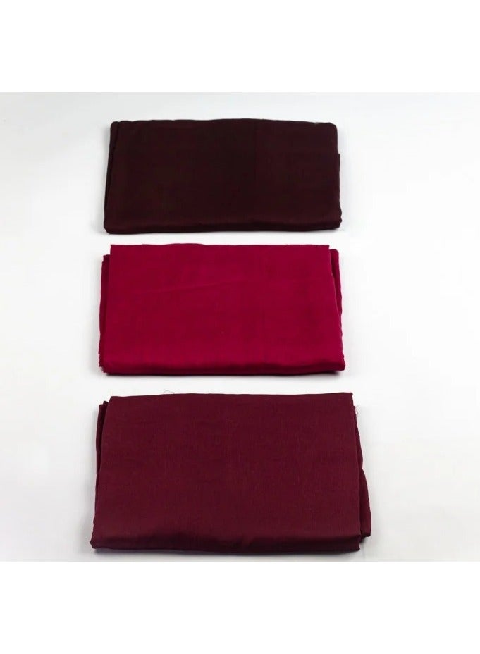 3 شرشف صلاة روز ساده مقاس3×2