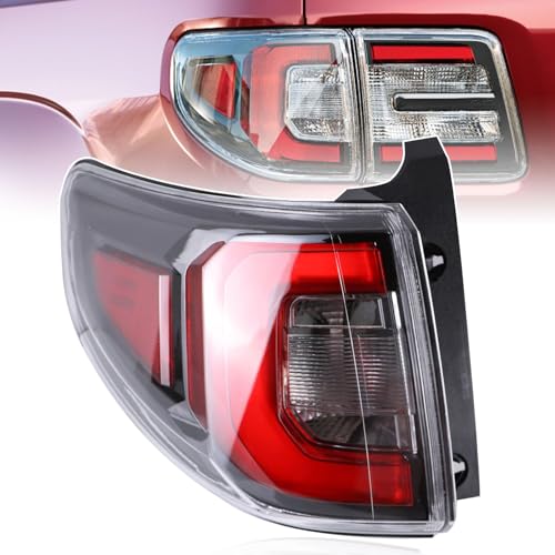 Lochnchn Tail Lights Compatible with GMC Acadia 2013-2016 Acadia Limited 2017 Rear LED Taillights Assembly Left Driver Side Tail Lamp Replace 84051375-PFM.Not Include Bulb - Image 1