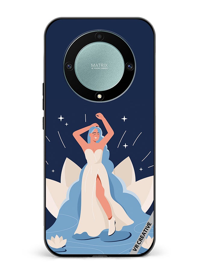 VR CREATIVE Protective Case Cover For Honor X9b Beauty Fantasy Woman Design Multicolour - Image 1