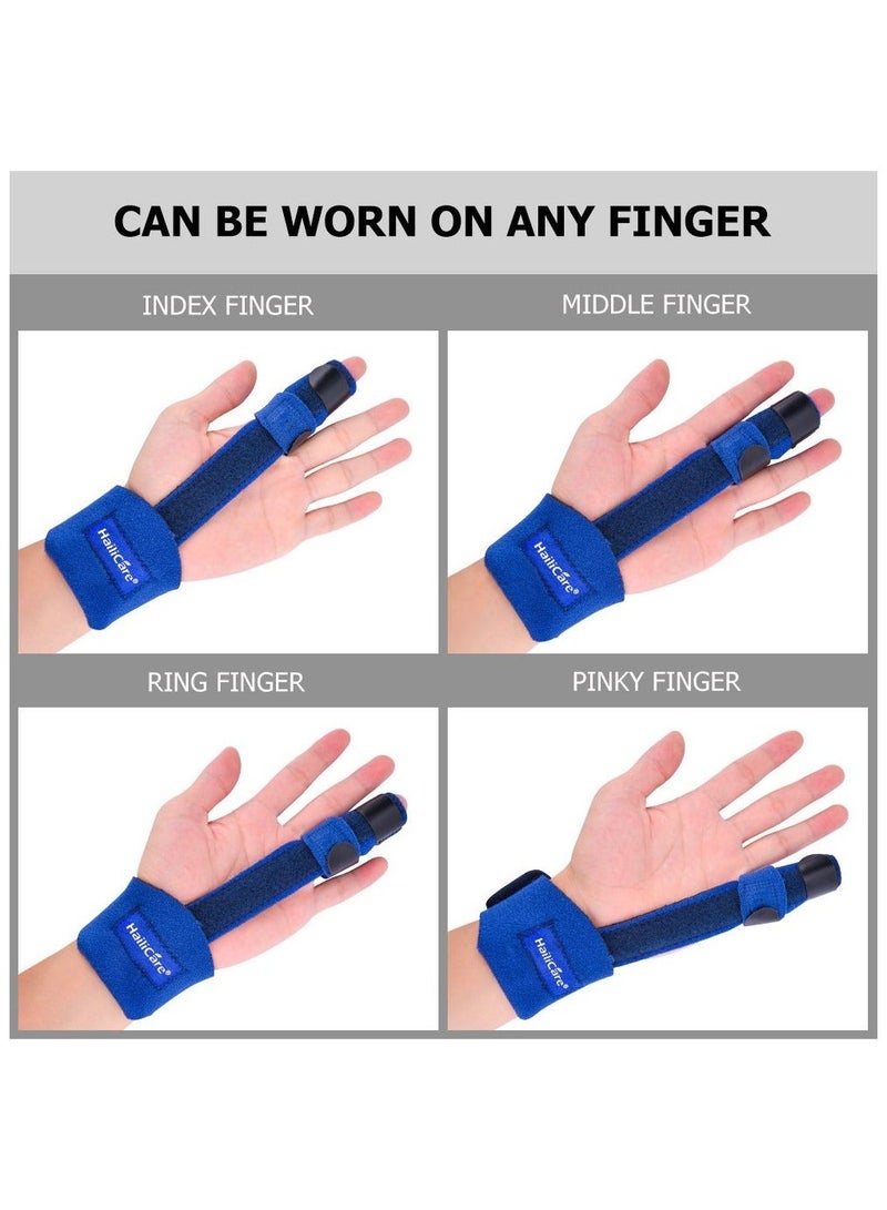general Finger Extension Splint for Trigger Finger Mallet Finger Finger Knuckle Immobilization Finger Fractures Wounds Post-operative Care and Pain Relief - Image 2