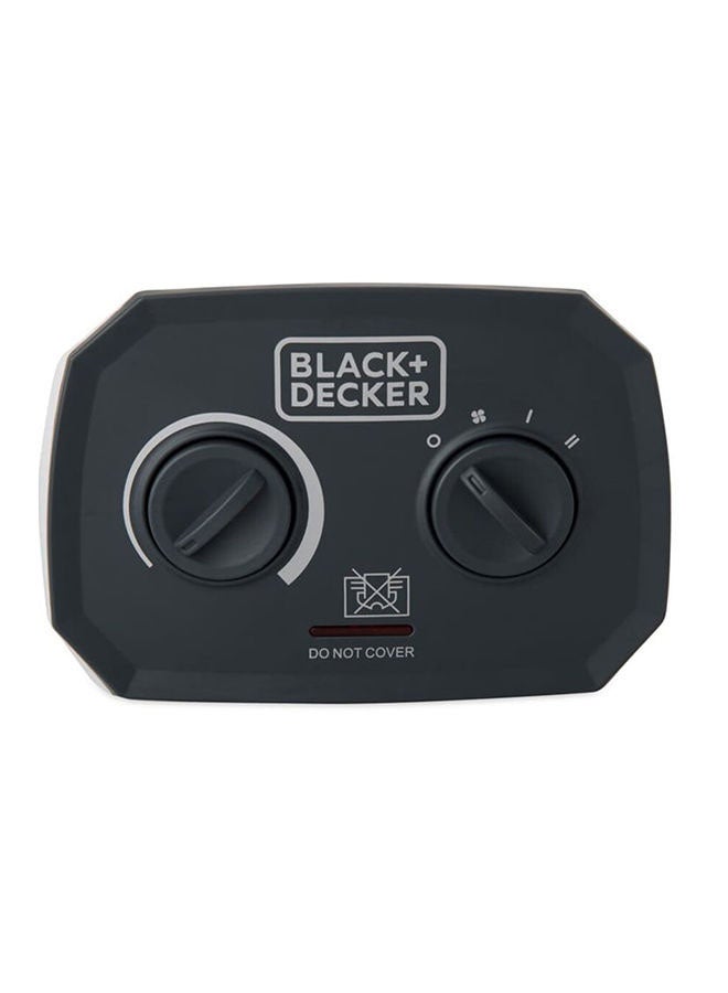 BLACK+DECKER Vertical Fan Heater 2000 W HX310-B5 White - Image 3