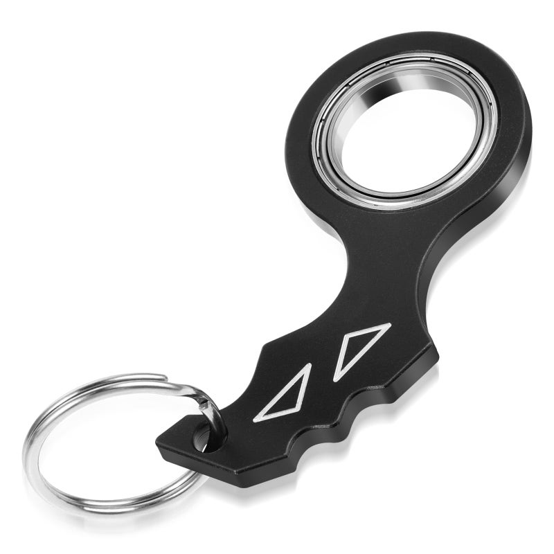 Tyqour Spinner Keychain Fidget Keychain for Adults Portable Keyring Spinner Toy for Teens Adults - Image 1