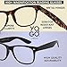 Yogo Vision Magnifying Glasses for Reading High Magnification One Power Magnifier Readers Black 6 - Image 4