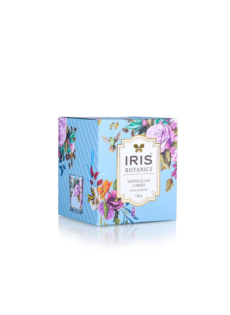 IRIS IRIS Botanics Votive Glass Candle Fragrance Tea Rose Agarwood 125G Lilac Peony 750 x 855 cm  - Image 5