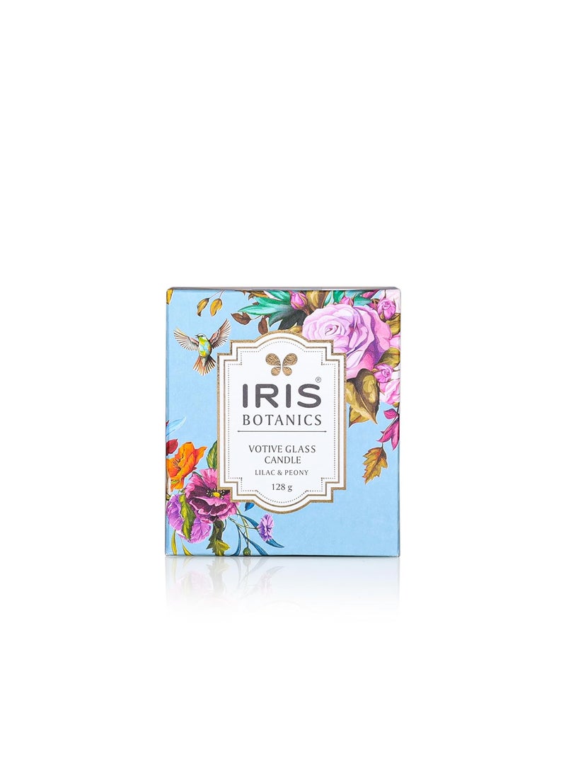IRIS IRIS Botanics Votive Glass Candle Fragrance Tea Rose Agarwood 125G Lilac Peony 750 x 855 cm  - Image 4