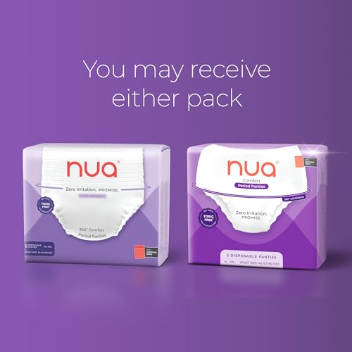Nua 360° Comfort Period Pads (XL-XXL) | 15 Period Pads Pack of 3 | Ultra-Absorbent | Zero Irritation | 4x Comfort | For Heavy Flow | No rashes | Leakproof | Seamless | 100% Toxic-Free, Dermatologically Tested - Image 3
