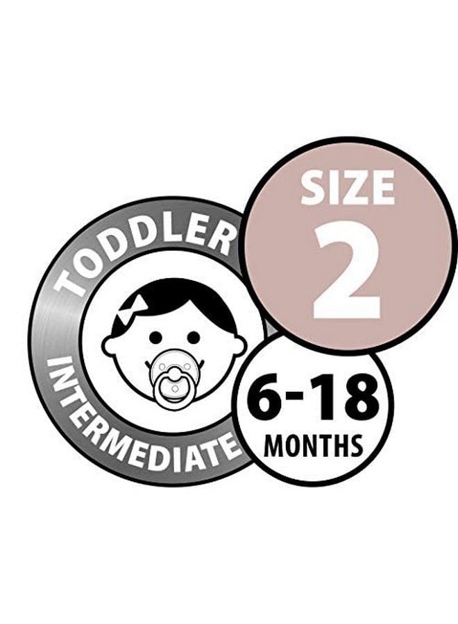 BIBS Pacifiers ; Natural Rubber Baby Pacifier ; Set Of 2 Bpa Free Soothers ; Made In Denmark ; Heather ; Size 6 18 Months - Image 5